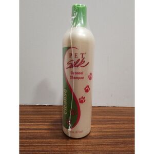 PET SILK, Inc. Oatmeal Shampoo‎ 16 Oz Sealed